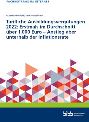 Buchcover Tarifliche Ausbildungsvergütungen 2022 | Gudrun Schönfeld | EAN 9783962083908 | ISBN 3-96208-390-1 | ISBN 978-3-96208-390-8