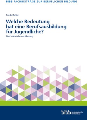 Buchcover Welche Bedeutung hat eine Berufsausbildung für Jugendliche? | Friedel Schier | EAN 9783962084097 | ISBN 3-96208-409-6 | ISBN 978-3-96208-409-7