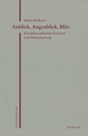 Buchcover Anblick, Augenblick, Blitz | Damir Barbarić | EAN 9783962351243 | ISBN 3-96235-124-8 | ISBN 978-3-96235-124-3