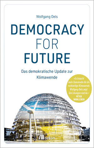 Buchcover Democracy For Future | Wolfgang Oels | EAN 9783962383336 | ISBN 3-96238-333-6 | ISBN 978-3-96238-333-6