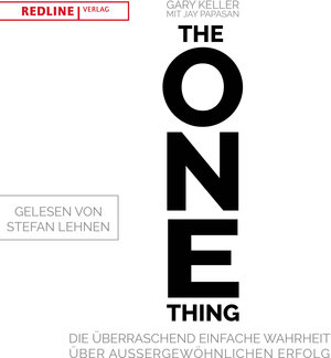 Buchcover The One Thing | Gary Keller | EAN 9783962670351 | ISBN 3-96267-035-1 | ISBN 978-3-96267-035-1