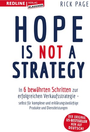 Buchcover Hope is not a Strategy | Rick Page | EAN 9783962674267 | ISBN 3-96267-426-8 | ISBN 978-3-96267-426-7