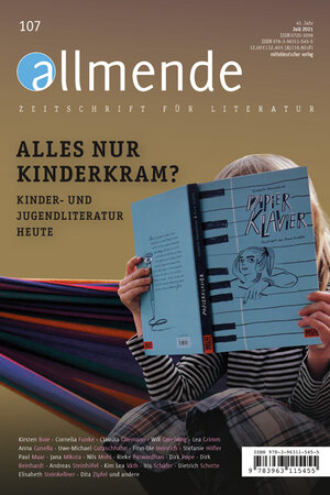 Buchcover Allmende 107 – Zeitschrift für Literatur  | EAN 9783963115455 | ISBN 3-96311-545-9 | ISBN 978-3-96311-545-5