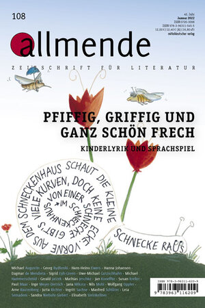 Buchcover Allmende 108 – Zeitschrift für Literatur  | EAN 9783963116209 | ISBN 3-96311-620-X | ISBN 978-3-96311-620-9