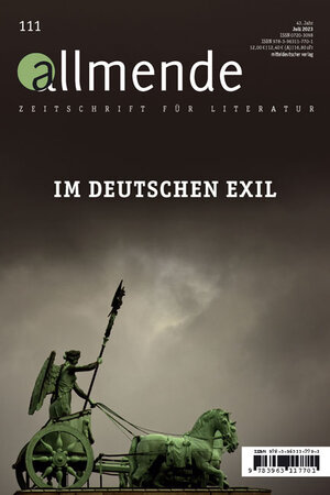 Buchcover Allmende 111 – Zeitschrift für Literatur  | EAN 9783963118470 | ISBN 3-96311-847-4 | ISBN 978-3-96311-847-0