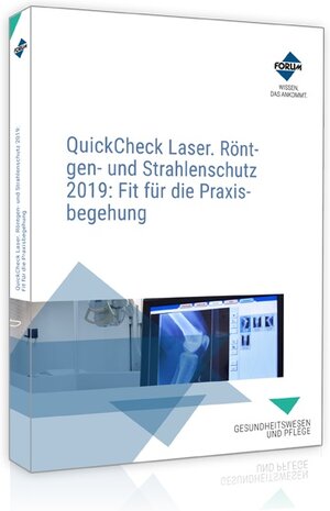 Buchcover QuickCheck Laser-, Röntgen- und Strahlenschutz 2019: Fit für die Praxisbegehung | EAN 9783963142154 | ISBN 3-96314-215-4 | ISBN 978-3-96314-215-4
