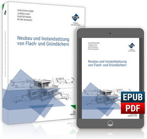 Buchcover Neubau und Instandsetzung von Flachdächern | Christoph Eder | EAN 9783963146251 | ISBN 3-96314-625-7 | ISBN 978-3-96314-625-1