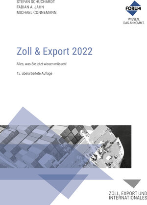 Buchcover Zoll & Export 2022 | Stefan Schuchardt | EAN 9783963146350 | ISBN 3-96314-635-4 | ISBN 978-3-96314-635-0