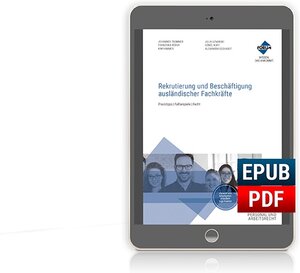 Buchcover Rekrutierung und Beschäftigung ausländischer Fachkräfte  | EAN 9783963147593 | ISBN 3-96314-759-8 | ISBN 978-3-96314-759-3