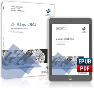 Buchcover Zoll & Export 2023 | Franz-Josef Drees | EAN 9783963147623 | ISBN 3-96314-762-8 | ISBN 978-3-96314-762-3