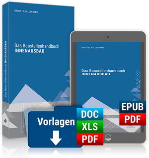 Buchcover Das Baustellenhandbuch für den Innenausbau | Brigitte Hallschmid | EAN 9783963148002 | ISBN 3-96314-800-4 | ISBN 978-3-96314-800-2