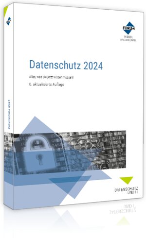 Buchcover Datenschutz 2024 | Regina Mühlich | EAN 9783963149641 | ISBN 3-96314-964-7 | ISBN 978-3-96314-964-1