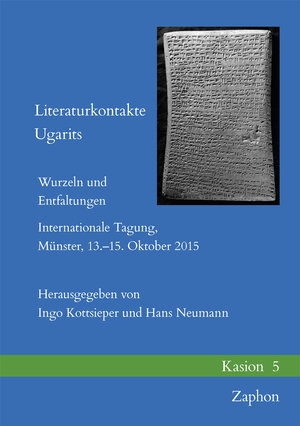 Buchcover Literaturkontakte Ugarits  | EAN 9783963271007 | ISBN 3-96327-100-0 | ISBN 978-3-96327-100-7