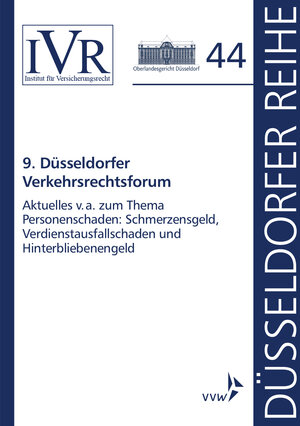 Buchcover 9. Düsseldorfer Verkehrsrechtsforum  | EAN 9783963293160 | ISBN 3-96329-316-0 | ISBN 978-3-96329-316-0