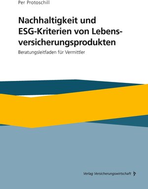 Buchcover Nachhaltigkeit und ESG-Kriterien von Lebensversicherungsprodukten | Protoschill Per | EAN 9783963293337 | ISBN 3-96329-333-0 | ISBN 978-3-96329-333-7