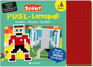 Buchcover Scout: PIXEL-Lernspaß: Knobeln, Denken, Stickern  | EAN 9783963473432 | ISBN 3-96347-343-6 | ISBN 978-3-96347-343-2