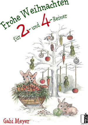 Buchcover Frohe Weihnachten für 2- und 4-Beiner | Gabi Meyer | EAN 9783963520440 | ISBN 3-96352-044-2 | ISBN 978-3-96352-044-0