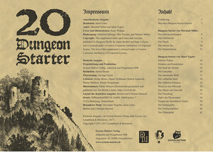 Buchcover 20 Dungeon Starter | Marshall Miller | EAN 9783963780318 | ISBN 3-96378-031-2 | ISBN 978-3-96378-031-8