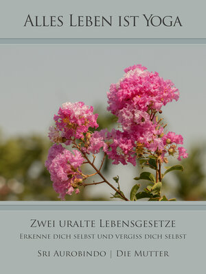 Buchcover Zwei uralte Lebensgesetze | Sri Aurobindo | EAN 9783963870958 | ISBN 3-96387-095-8 | ISBN 978-3-96387-095-8