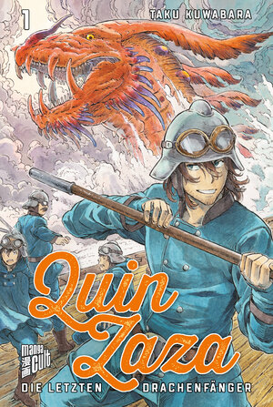 Buchcover Quin Zaza - Die letzten Drachenfänger 1 | Taku Kuwabara | EAN 9783964330727 | ISBN 3-96433-072-8 | ISBN 978-3-96433-072-7