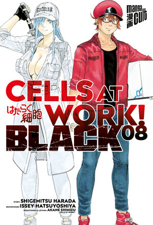 Buchcover Cells at Work! BLACK 8 | Shigemitsu Harada | EAN 9783964335104 | ISBN 3-96433-510-X | ISBN 978-3-96433-510-4