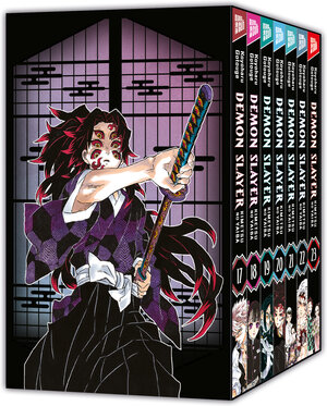 Buchcover Demon Slayer - Kimetsu no Yaiba - 17-23 mit Sammelschuber | Koyoharu Gotouge | EAN 9783964337030 | ISBN 3-96433-703-X | ISBN 978-3-96433-703-0