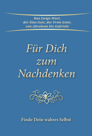 Buchcover Für Dich zum Nachdenken | Gabriele | EAN 9783964463500 | ISBN 3-96446-350-7 | ISBN 978-3-96446-350-0