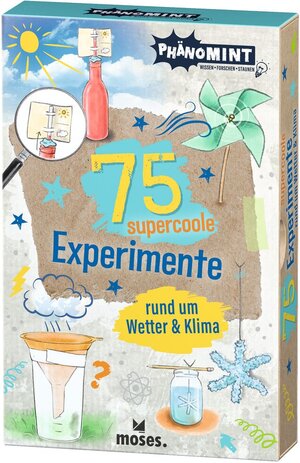 Buchcover PhänoMINT 75 supercoole Experimente rund um Wetter & Klima | Carola von Kessel | EAN 9783964553010 | ISBN 3-96455-301-8 | ISBN 978-3-96455-301-0
