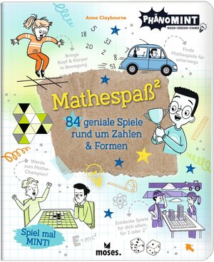 Buchcover PhänoMINT Mathespaß² | Anna Claybourne | EAN 9783964553201 | ISBN 3-96455-320-4 | ISBN 978-3-96455-320-1