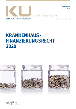 Buchcover Krankenhausfinanzierungsrecht 2020  | EAN 9783964742278 | ISBN 3-96474-227-9 | ISBN 978-3-96474-227-8