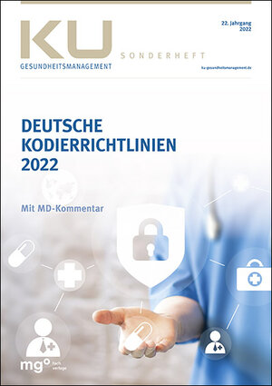 Buchcover Deutsche Kodierrichtlinien 2022 mit MD-Kommentar | InEK gGmbH | EAN 9783964745057 | ISBN 3-96474-505-7 | ISBN 978-3-96474-505-7