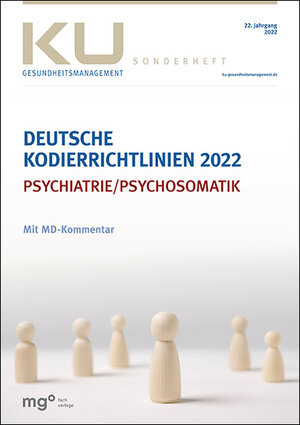 Buchcover Deutsche Kodierrichtlinien für die Psychiatrie/Psychosomatik 2022 mit MD-Kommentar | Med. Dienst der Krankenver- | EAN 9783964745064 | ISBN 3-96474-506-5 | ISBN 978-3-96474-506-4