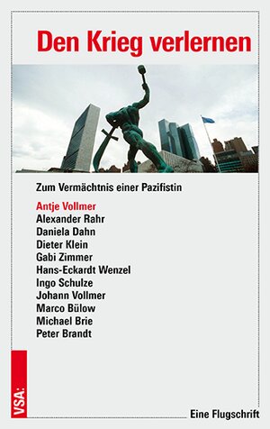 Buchcover Den Krieg verlernen | Antje Vollmer | EAN 9783964882110 | ISBN 3-96488-211-9 | ISBN 978-3-96488-211-0