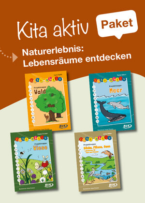 Buchcover Paket Kita aktiv Naturerlebnis: Lebensräume entdecken | Svenja Ernsten | EAN 9783965204010 | ISBN 3-96520-401-7 | ISBN 978-3-96520-401-0