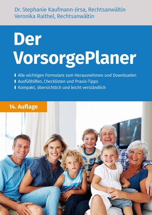 Buchcover Der VorsorgePlaner | Stephanie Kaufmann-Jirsa | EAN 9783965330795 | ISBN 3-96533-079-9 | ISBN 978-3-96533-079-5