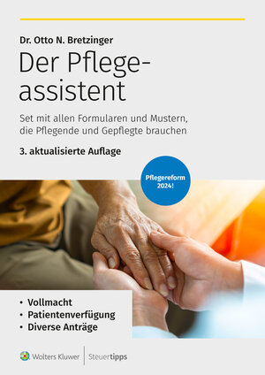 Buchcover Der Pflegeassistent | Otto N. Bretzinger | EAN 9783965333567 | ISBN 3-96533-356-9 | ISBN 978-3-96533-356-7