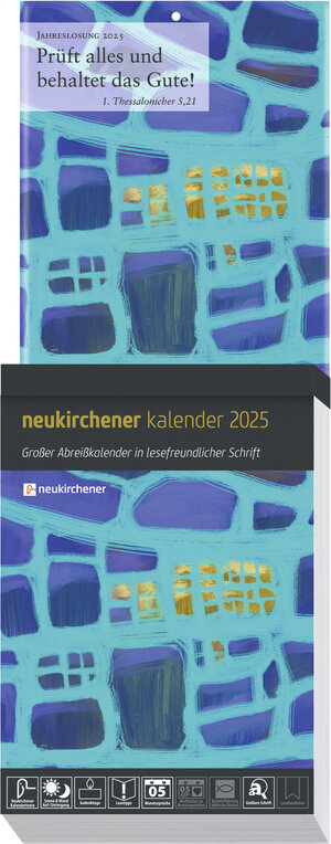 Buchcover Neukirchener Kalender 2025 - Großer Abreißkalender in lesefreundlicher Schrift  | EAN 9783965360501 | ISBN 3-96536-050-7 | ISBN 978-3-96536-050-1