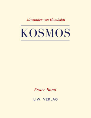 Buchcover Kosmos. Band 1 | Alexander von Humboldt | EAN 9783965423305 | ISBN 3-96542-330-4 | ISBN 978-3-96542-330-5