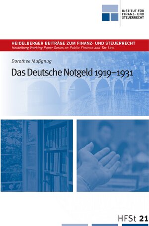 Buchcover Das Deutsche Notgeld 1919-1931 | Dorothee Mußgnug | EAN 9783965434219 | ISBN 3-96543-421-7 | ISBN 978-3-96543-421-9