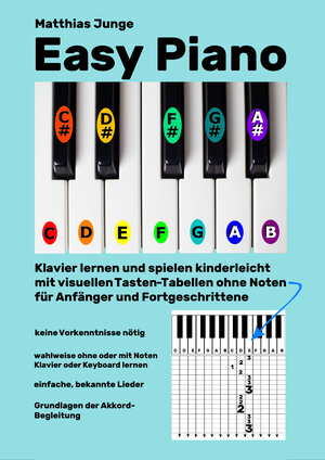 Buchcover Easy Piano | Matthias Junge | EAN 9783965472150 | ISBN 3-96547-215-1 | ISBN 978-3-96547-215-0