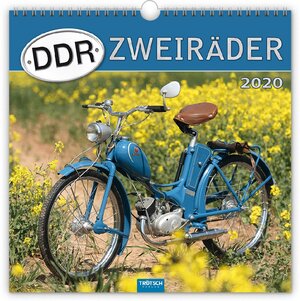 Buchcover Technikkalender "DDR-Zweiräder" 2020 | EAN 9783965520790 | ISBN 3-96552-079-2 | ISBN 978-3-96552-079-0
