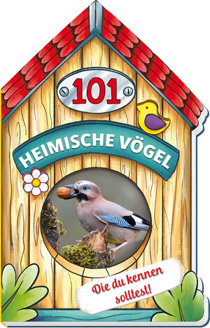 Buchcover Trötsch Buch in Hausform 101 Heimische Vögel von A bis Z, die du kennen solltest  | EAN 9783965521810 | ISBN 3-96552-181-0 | ISBN 978-3-96552-181-0