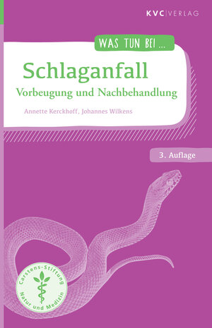 Buchcover Schlaganfall | Annette Kerckhoff | EAN 9783965620087 | ISBN 3-96562-008-8 | ISBN 978-3-96562-008-7
