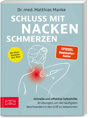 Buchcover Schluss mit Nackenschmerzen | Matthias Manke | EAN 9783965843950 | ISBN 3-96584-395-8 | ISBN 978-3-96584-395-0