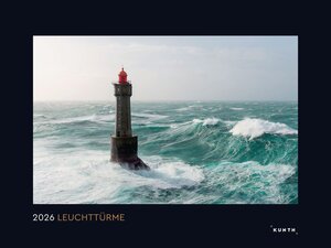 Buchcover Leuchttürme - KUNTH Wandkalender 2026 | EAN 9783965914919 | ISBN 3-96591-491-X | ISBN 978-3-96591-491-9