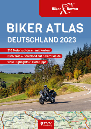 Buchcover Biker Atlas DEUTSCHLAND 2023  | EAN 9783965990371 | ISBN 3-96599-037-3 | ISBN 978-3-96599-037-1