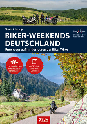 Buchcover Motorrad Reiseführer Biker Weekends Deutschland | Martin Schempp | EAN 9783965990449 | ISBN 3-96599-044-6 | ISBN 978-3-96599-044-9
