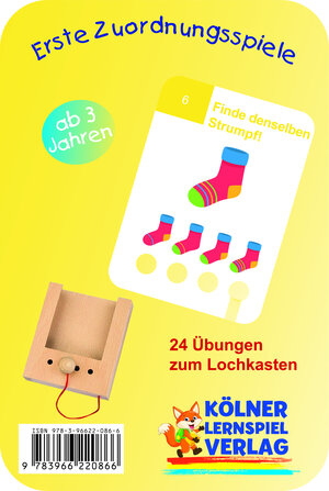 Buchcover Erste Zuordnungsspiele  | EAN 9783966220866 | ISBN 3-96622-086-5 | ISBN 978-3-96622-086-6