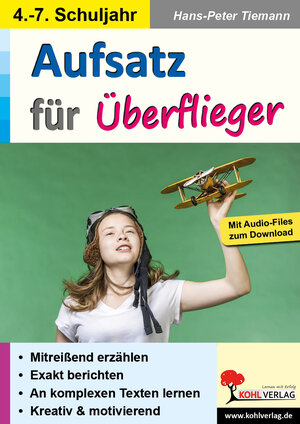 Buchcover Aufsatz für Überflieger! | Hans-Peter Tiemann | EAN 9783966241458 | ISBN 3-96624-145-5 | ISBN 978-3-96624-145-8