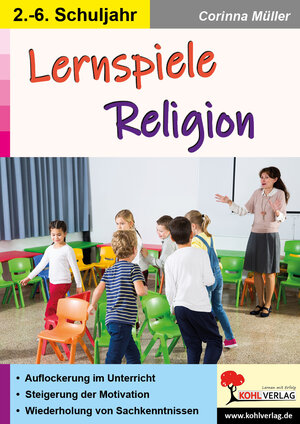 Buchcover Lernspiele Religion | Corinna Müller | EAN 9783966241861 | ISBN 3-96624-186-2 | ISBN 978-3-96624-186-1